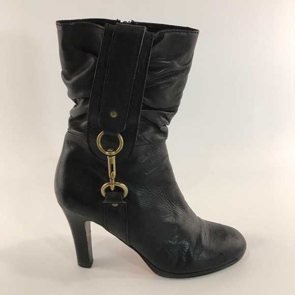 Coach torree Black Leather Boots - Picture 4 of 8